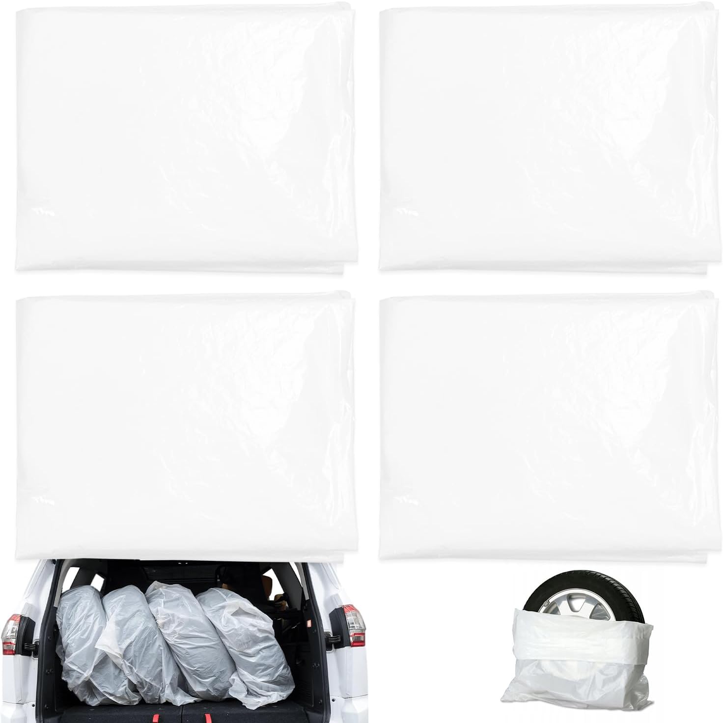 Reifentaschen zur Aufbewahrung: 4er Set, 22 Zoll