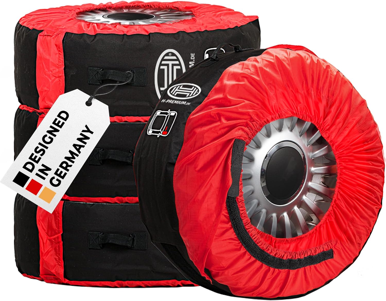 Reifentaschen zur Aufbewahrung – 16–22 Zoll, 4er Set