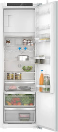 Bosch Einbau-Kühlschrank Serie 6, 246L Kühlraum, 34L Gefrierfach, leise mit MultiBox und Sicherheitsglas